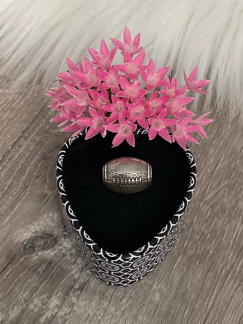 🏈 BRIGHTON Football Bead Charm